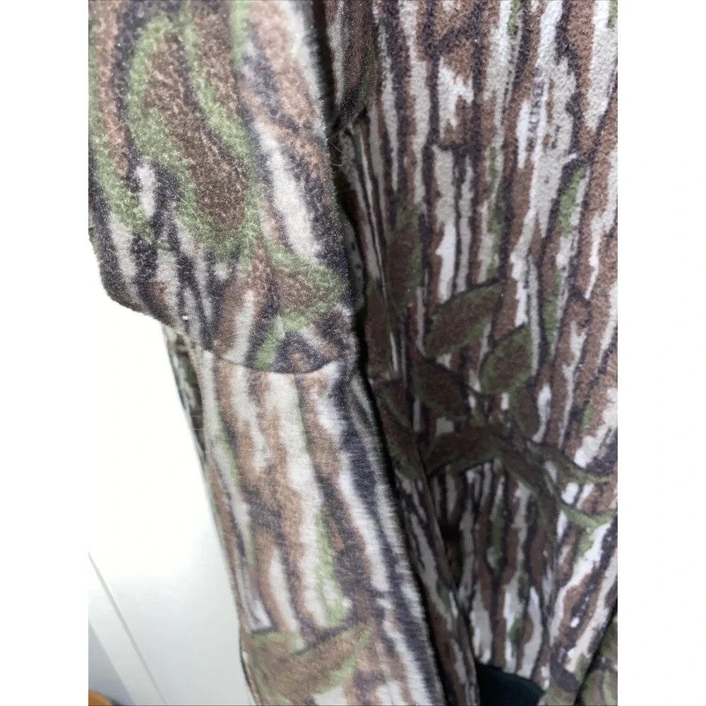 World Famous Sports Large Javket & Pants Fleece Camo Set Made In The USA Hunting